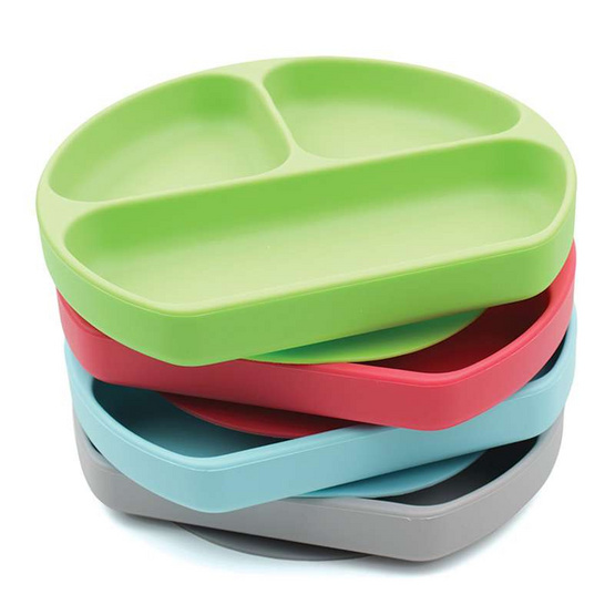 Bumkins จานซิลิโคนดูดโต๊ะ Bumkins จานซิลิโคนดูดโต๊ะ