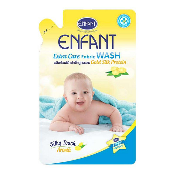 Enfant ซักผ้าเด็กแรกเกิดและผิวบอบบาง สูตร Gold Silk Protein 700 มล. (ยกลัง) Enfant ซักผ้าเด็กแรกเกิดและผิวบอบบาง สูตร Gold Silk Protein 700 มล. (ยกลัง)