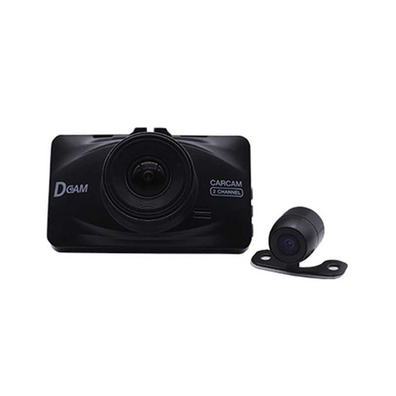 Dcam กล้องติดรถยนต์ Pro2 Dual Full HD 1080P Dcam กล้องติดรถยนต์ Pro2 Dual Full HD 1080P