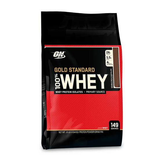 ON Optimum Whey protein เวย์โปรตีน รุ่น Gold ขนาด 10 lbs รสช็อคโกแลต ON Optimum Whey protein เวย์โปรตีน รุ่น Gold ขนาด 10 lbs รสช็อคโกแลต