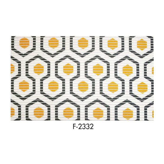 WSP พรมลูกฟูก Super Carpet (40 x 65 cm.) BM-23/F2332 WSP พรมลูกฟูก Super Carpet (40 x 65 cm.) BM-23/F2332