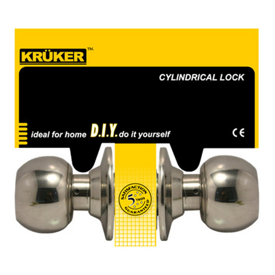 KRUKER ลูกบิดประตูสแตนเลสเงา KRUKER ลูกบิดประตูสแตนเลสเงา
