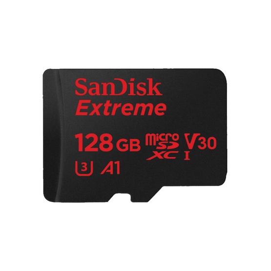 SanDisk Extreme MicroSD Card UHS-I 128GB สำหรับกล้อง ActionCamera SanDisk Extreme MicroSD Card UHS-I 128GB สำหรับกล้อง ActionCamera