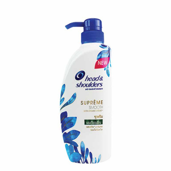 Head & Shoulders แชมพู ซูพรีม สมูท 480 มล. Head & Shoulders แชมพู ซูพรีม สมูท 480 มล.