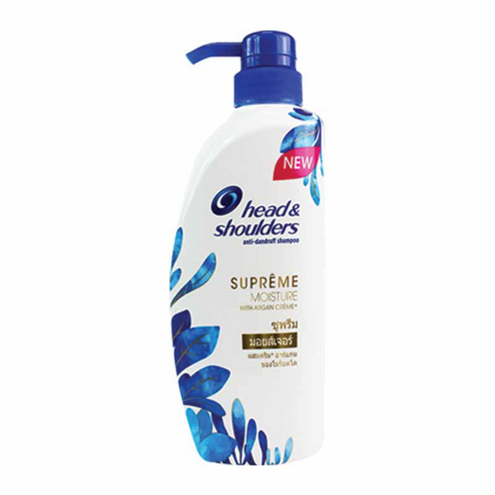 Head & Shoulders แชมพู ซูพรีม มอยส์เจอร์ 480 มล. Head & Shoulders แชมพู ซูพรีม มอยส์เจอร์ 480 มล.