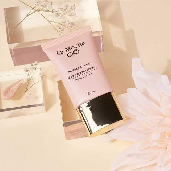 La Mocha Perfect Smooth Mousse Sunscreen SPF50 PA++++ 30 ml La Mocha Perfect Smooth Mousse Sunscreen SPF50 PA++++ 30 ml