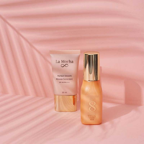La Mocha Perfect Smooth Mousse Sunscreen SPF50 PA++++ 30 ml La Mocha Perfect Smooth Mousse Sunscreen SPF50 PA++++ 30 ml