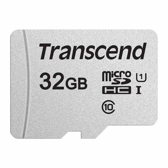 Transcend เมมโมรี่ MicroSd Card Class10 32GB 300S Transcend เมมโมรี่ MicroSd Card Class10 32GB 300S