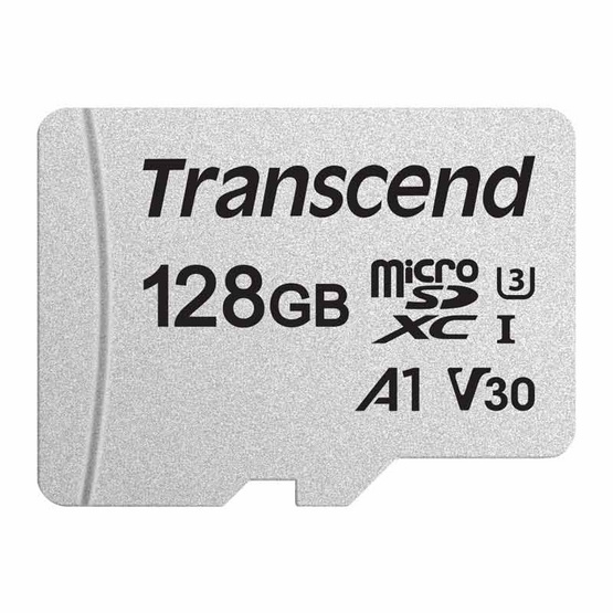 Transcend เมมโมรี่ MicroSd Card Class10 128GB 300S Transcend เมมโมรี่ MicroSd Card Class10 128GB 300S