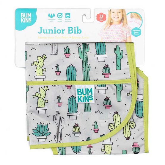Bumkins ผ้ากันเปื้อนกันน้ำ รุ่น Junior Bib สำหรับอายุ 1-3 ปี Bumkins ผ้ากันเปื้อนกันน้ำ รุ่น Junior Bib สำหรับอายุ 1-3 ปี