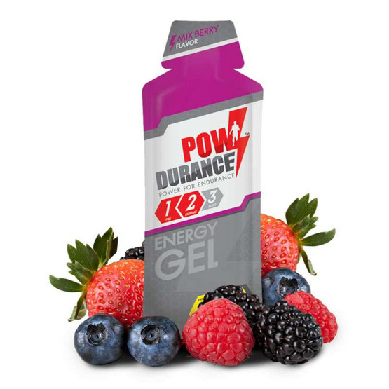 Powdurance Energy gel เอ็นเนอร์จีเจล เครื่องดื่มแบบเจล รสมิกซ์เบอร์รี่ 35 กรัม บรรจุ 12 ชิ้น/กล่อง Powdurance Energy gel เอ็นเนอร์จีเจล เครื่องดื่มแบบเจล รสมิกซ์เบอร์รี่ 35 กรัม บรรจุ 12 ชิ้น/กล่อง