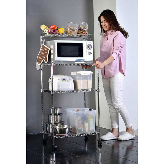 Shopsmart ชั้นวางเครื่องครัว รุ่น Giant Shopsmart ชั้นวางเครื่องครัว รุ่น Giant