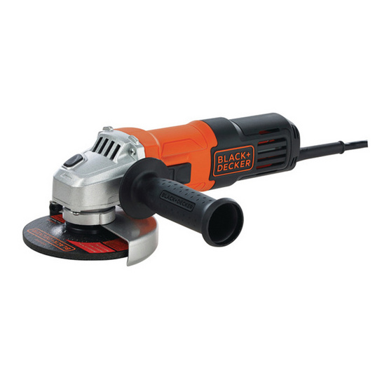 BLACK&DECKER เครื่องเจียร์ 4นิ้ว G650 650วัตต์ BLACK&DECKER เครื่องเจียร์ 4นิ้ว G650 650วัตต์