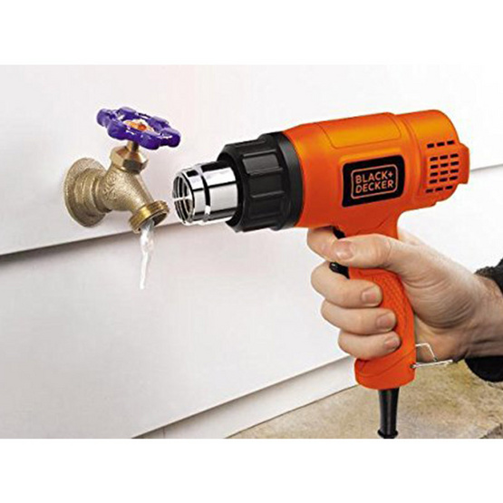 BLACK&DECKER เครื่องเป่าลมร้อน KX1800 1800วัตต์ BLACK&DECKER เครื่องเป่าลมร้อน KX1800 1800วัตต์