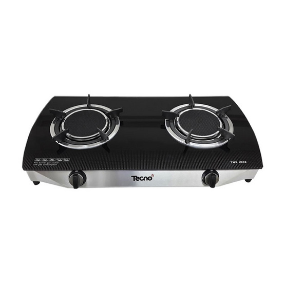 Tecno+ เตาแก๊ส 2 หัวเตา รุ่น Table Top TNS IR 02.02 Tecno+ เตาแก๊ส 2 หัวเตา รุ่น Table Top TNS IR 02.02
