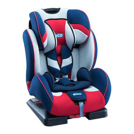 Fico Carseat รุ่น London Serie1: ES02-1 Red Blue Fico Carseat รุ่น London Serie1: ES02-1 Red Blue