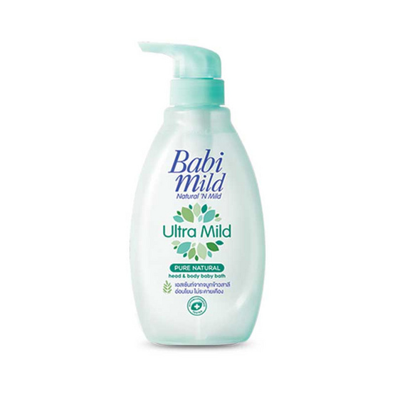 Babi Mild อัลตร้ามายด์ เพียว แนชเชอรัล สบู่เหลว 400 มล. ขวดปั๊ม สีเขียว Babi Mild อัลตร้ามายด์ เพียว แนชเชอรัล สบู่เหลว 400 มล. ขวดปั๊ม สีเขียว