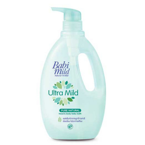 Babi Mild อัลตร้ามายด์ เพียว แนชเชอรัล เฮดแอนด์บอดี้เบบี้บาธ 850 มล. Babi Mild อัลตร้ามายด์ เพียว แนชเชอรัล เฮดแอนด์บอดี้เบบี้บาธ 850 มล.