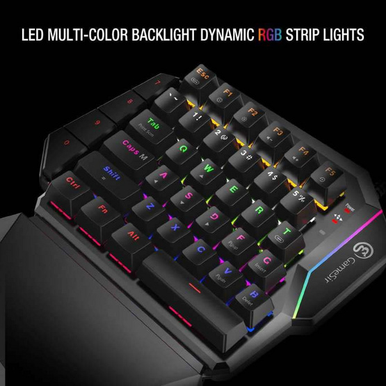 GameSir Gaming Keypad Mechanical Blue Switches รุ่น GK100 GameSir Gaming Keypad Mechanical Blue Switches รุ่น GK100