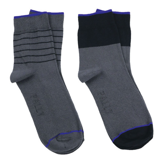PALLY ถุงเท้า Business Grey Socks 2 Pairs Weight 90 grams Grey PALLY ถุงเท้า Business Grey Socks 2 Pairs Weight 90 grams Grey