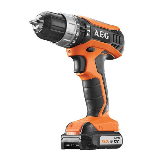AEG สว่านกระแทก ไร้สาย 12V BSB12G3 Li-152C AEG สว่านกระแทก ไร้สาย 12V BSB12G3 Li-152C