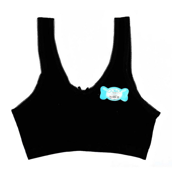 Princess Bra เฟิร์ทบาร์เด็กสวมหัว แพ็ค 3 สีดำ Princess Bra เฟิร์ทบาร์เด็กสวมหัว แพ็ค 3 สีดำ