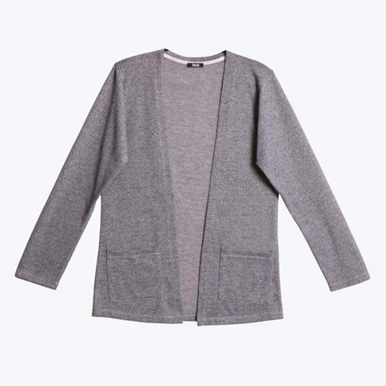 MIX ON เสื้อคลุมคาร์ดิแกน D-OUT-002 สีเทา MIX ON เสื้อคลุมคาร์ดิแกน D-OUT-002 สีเทา