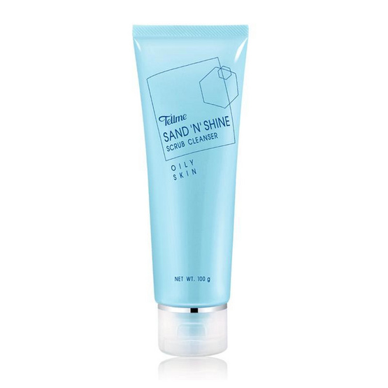 Tellme Sane N Shine Scrub Cleanser 100 กรัม Tellme Sane N Shine Scrub Cleanser 100 กรัม