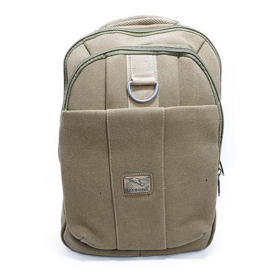 Dolphin bag กระเป๋าเป้ A3011 สีน้ำตาล Dolphin bag กระเป๋าเป้ A3011 สีน้ำตาล
