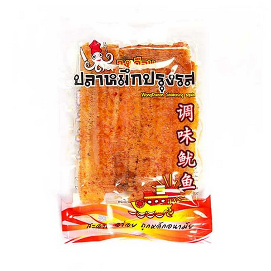วงเดือน ปลาหมึกชุปน้ำเชื่อม 120 กรัม วงเดือน ปลาหมึกชุปน้ำเชื่อม 120 กรัม