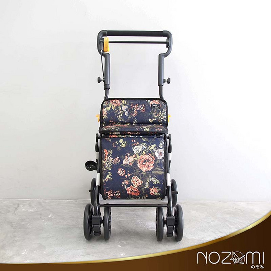 NOZOMI รถเข็นช่วยพยุงเดิน รุ่น YX-600 ลายดอกไม้ NOZOMI รถเข็นช่วยพยุงเดิน รุ่น YX-600 ลายดอกไม้