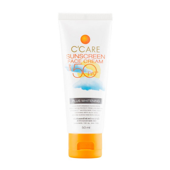 C’CARE SUNSCREEN FACE CREAM SPF 50 PA++ 50 ml C’CARE SUNSCREEN FACE CREAM SPF 50 PA++ 50 ml