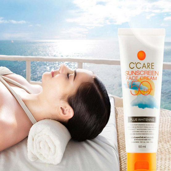 C’CARE SUNSCREEN FACE CREAM SPF 50 PA++ 50 ml C’CARE SUNSCREEN FACE CREAM SPF 50 PA++ 50 ml