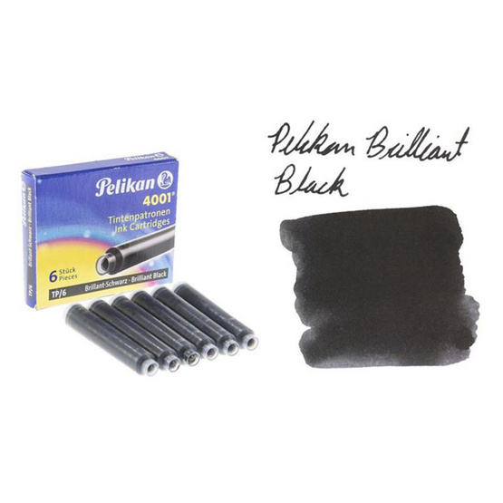 Pelikan ปากกาหมึกซึม Twist Black (แถมฟรี! หมึกหลอด 2 กล่อง) Pelikan ปากกาหมึกซึม Twist Black (แถมฟรี! หมึกหลอด 2 กล่อง)