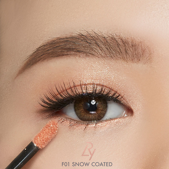 LRY(แอลลี่ย์) EYES AND LIPS FROST - F01 snow coated LRY(แอลลี่ย์) EYES AND LIPS FROST - F01 snow coated