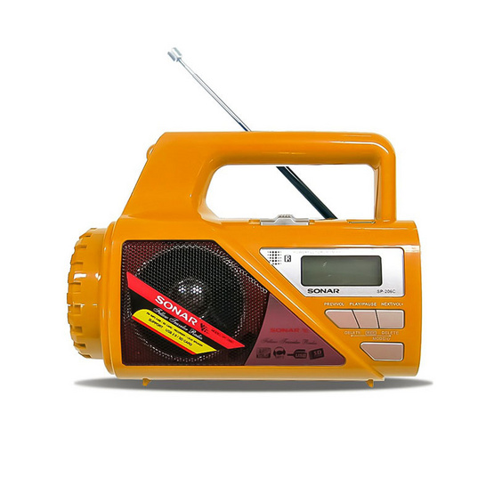 SONAR วิทยุไฟฉาย รุ่น SP-206C SONAR วิทยุไฟฉาย รุ่น SP-206C