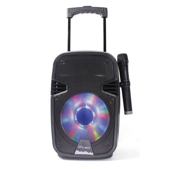 MC ROCK ลำโพงเคลื่อนที่ขนาด 8 นิ้วพร้อมรีโมทและไมค์ลอย 2 ตัว รุ่น DHT-720DF (A08) MC ROCK ลำโพงเคลื่อนที่ขนาด 8 นิ้วพร้อมรีโมทและไมค์ลอย 2 ตัว รุ่น DHT-720DF (A08)
