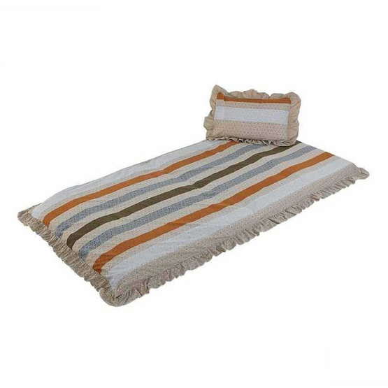 Satin ปิกนิก + หมอน ขนาด 3.5 x 6.5 ฟุต ลาย D94 Satin ปิกนิก + หมอน ขนาด 3.5 x 6.5 ฟุต ลาย D94