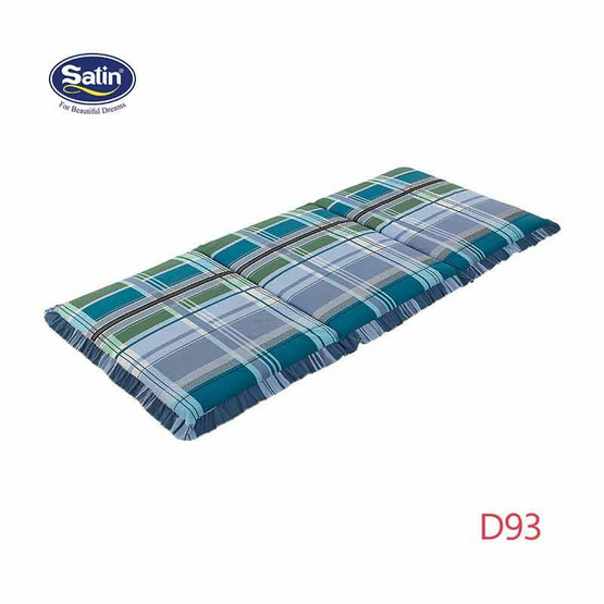 Satin ที่นอน 3 ตอน ขนาด 3 x 6.5 ฟุต ลาย D93 Satin ที่นอน 3 ตอน ขนาด 3 x 6.5 ฟุต ลาย D93