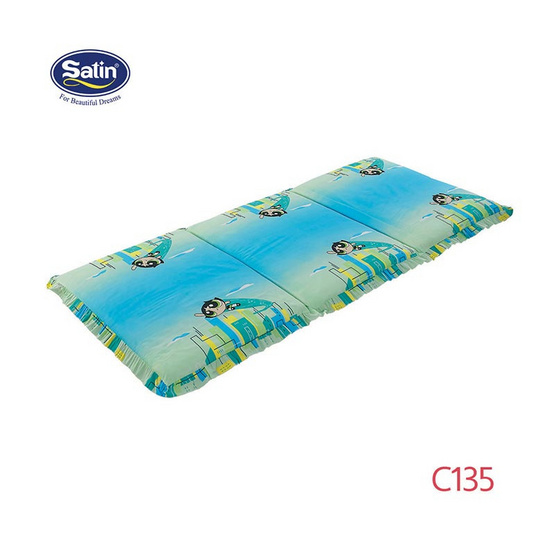 Satin Junior ที่นอน 3 ตอน ขนาด 3 x 6.5 ฟุต ลาย C135 Satin Junior ที่นอน 3 ตอน ขนาด 3 x 6.5 ฟุต ลาย C135
