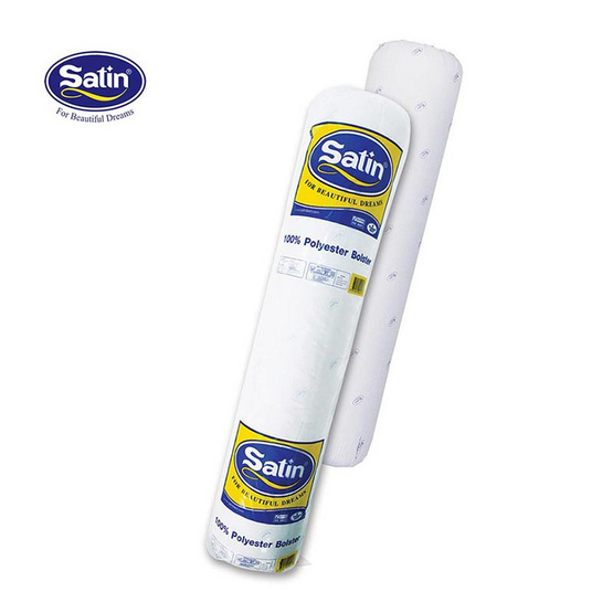 Satin หมอนข้างใยสังเคระห์ ขนาด 14” x 42” Satin หมอนข้างใยสังเคระห์ ขนาด 14” x 42”