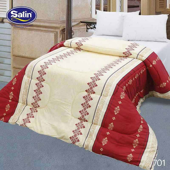 Satin ผ้านวมเอนก ขนาด 60" x 80" 701 Satin ผ้านวมเอนก ขนาด 60" x 80" 701