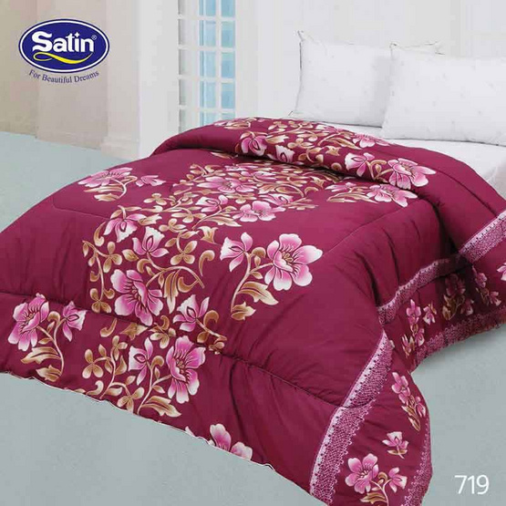 Satin ผ้านวมเอนก ขนาด 60" x 80" 719 Satin ผ้านวมเอนก ขนาด 60" x 80" 719