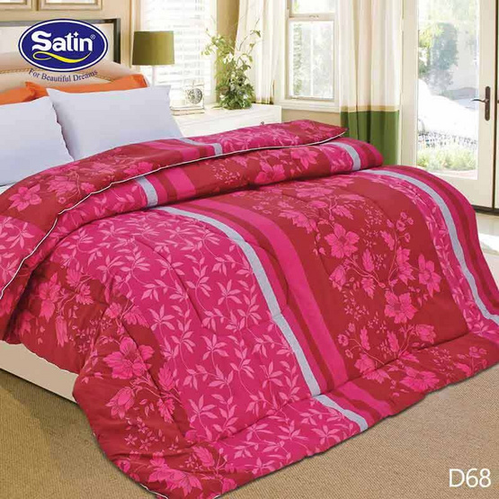 Satin ผ้านวมเอนก ขนาด 60" x 80" D68 Satin ผ้านวมเอนก ขนาด 60" x 80" D68