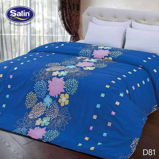 Satin ผ้านวมเอนก60x80 D81 Satin ผ้านวมเอนก60x80 D81