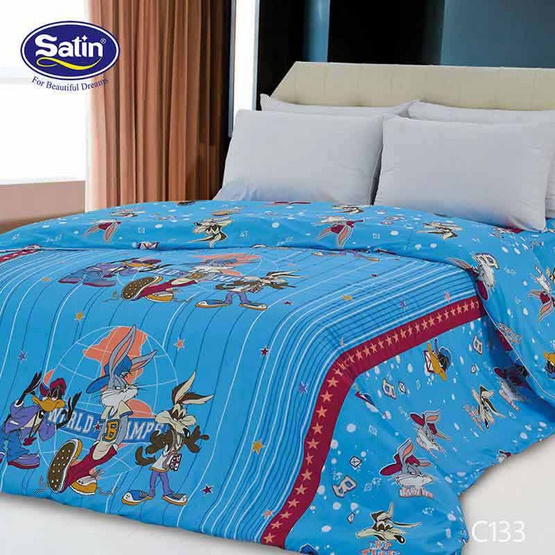Satin Junior ผ้านวมเอนก ขนาด 60" x 80" C133 Satin Junior ผ้านวมเอนก ขนาด 60" x 80" C133