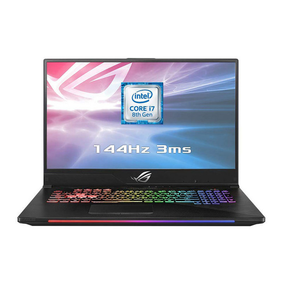Asus Notebook ROG Strix Scar II GL704GM-EV001T i7-8750H 2.2GH 16GB 1T+256G V6G W10 Black Asus Notebook ROG Strix Scar II GL704GM-EV001T i7-8750H 2.2GH 16GB 1T+256G V6G W10 Black