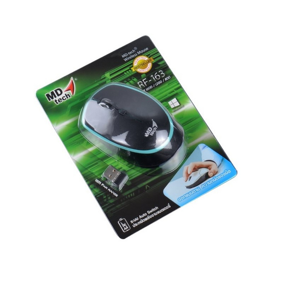 MD-TECH Wireless Optical Mouse RF-163 MD-TECH Wireless Optical Mouse RF-163