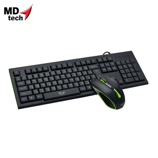 MD-TECH Combo Set Keyboard & Mouse USB K16+61 MD-TECH Combo Set Keyboard & Mouse USB K16+61