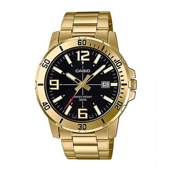 Casio นาฬิกาข้อมือ รุ่น MTP-VD01G-1BVUDF Casio นาฬิกาข้อมือ รุ่น MTP-VD01G-1BVUDF